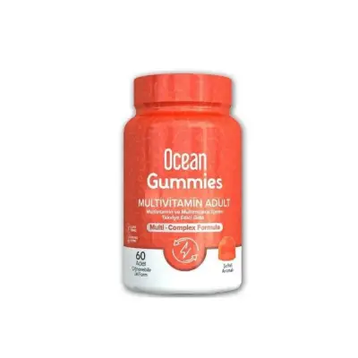 Orzax Ocean Gummies Multivitamin Adult 60 Çiğnenebilir Jel Form - 1