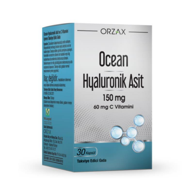 Orzax Ocean Hyaluronik Asit 150 mg 30 Kapsül - 1