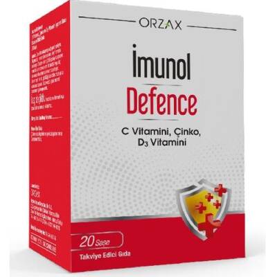 Orzax Ocean İmunol Defence Takviye Edici Gıda 20 Saşe - 2