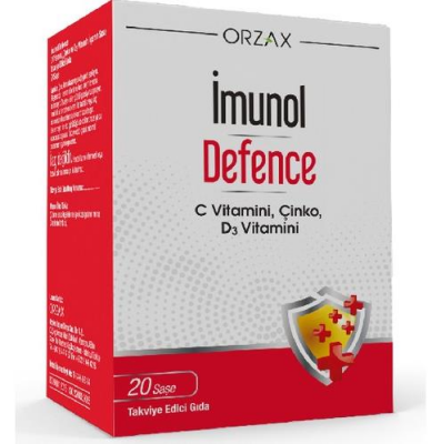 Orzax Ocean İmunol Defence Takviye Edici Gıda 20 Saşe - 1