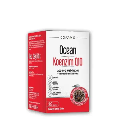 Orzax Ocean Koenzim Q10 30 Kapsül - 1