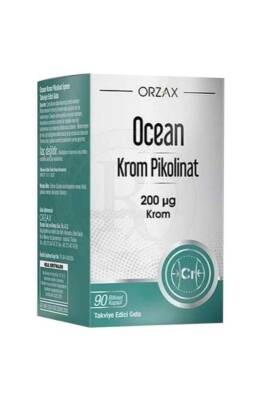 Orzax Ocean Krom Pikolinat 90 Kapsül - 1