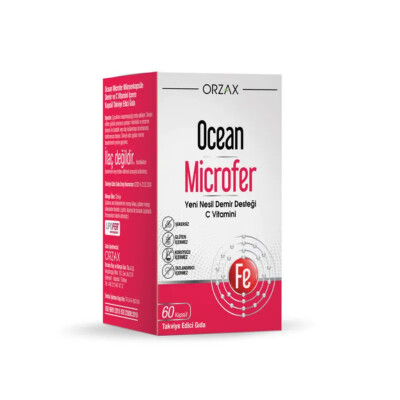 Orzax Ocean Microfer 60 Kapsül - Orzax