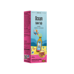 Orzax Ocean Omega3 Şurup 150 ml Karışık Meyve Aromalı - Orzax