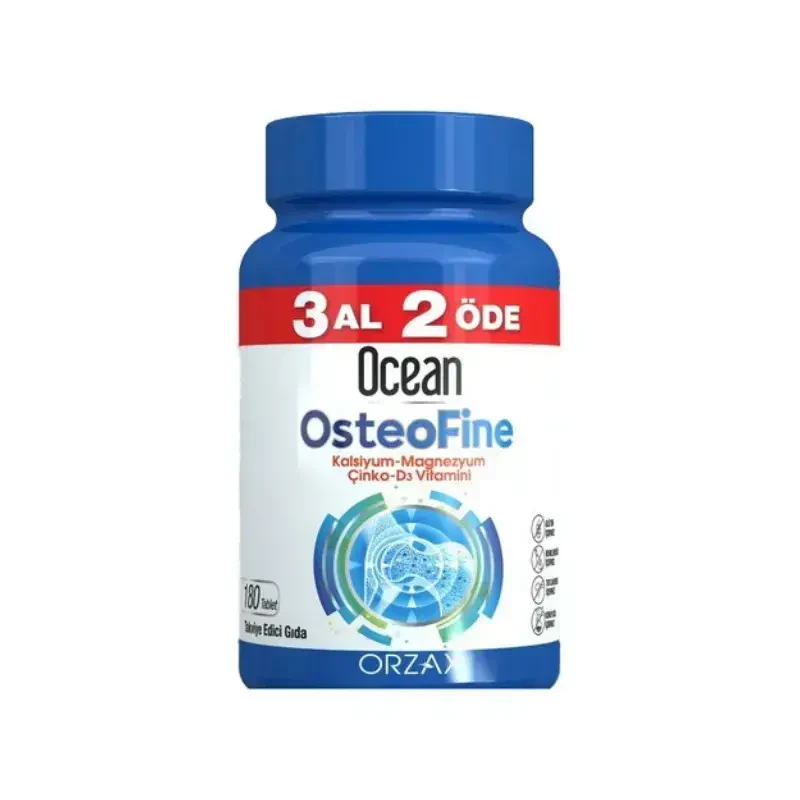 Orzax Ocean Osteofine 180 Tablet 3 Al 2 Öde -1