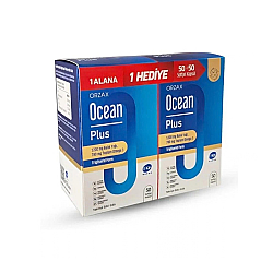 Orzax Ocean Plus Limon Aromalı Takviye Edici 100 Kapsül | Ekonomik Paket - Orzax