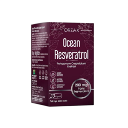 Orzax Ocean Resveratrol 30 Kapsül - Orzax