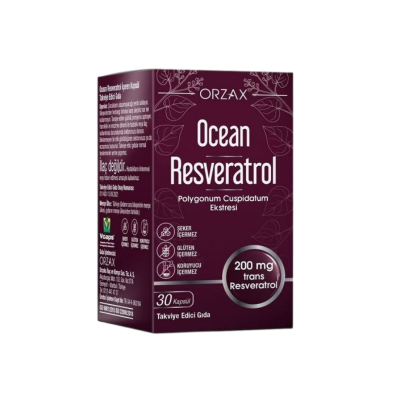 Orzax Ocean Resveratrol 30 Kapsül - 1