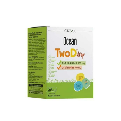 Orzax Ocean Two Drop D3 Vitamini 400 IU 30 ml - 1