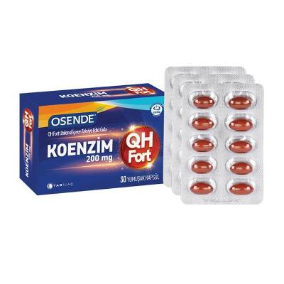 Osende Koenzim 200mg QH Fort 30 Yumuşak Kapsül - 2