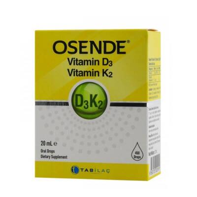 Osende Vitamin D3K2 Damla 20 ml - 1