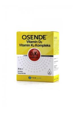 Osende Vitamin D3K2 Kompleks Damla 20 ml - 1