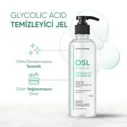 OSL Omega Skin Lab Glycolic Acid Cleanser Gel 200 ml - 2