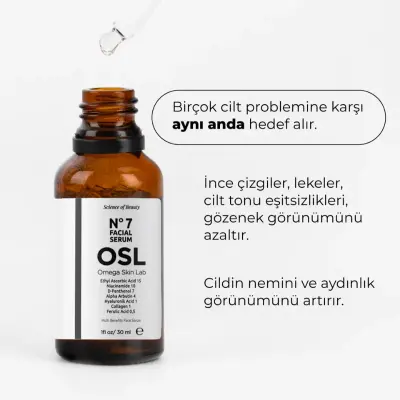 OSL Omega Skin Lab No 7 Facial Serum 30 ml - 5