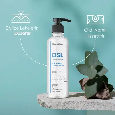 OSL Omega Skin Lab Squalene Cleanser Gel 200 ml - 3