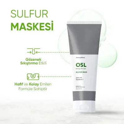 Osl Omega Skin Lab Sulfur Mask 75 ml - 2