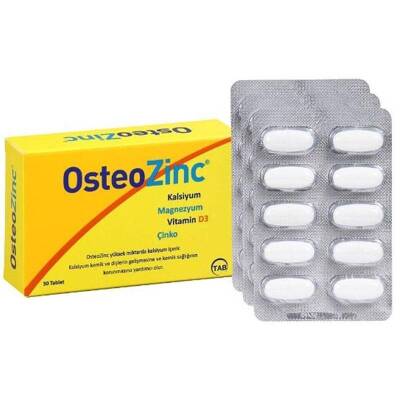 Osteozinc Takviye Edici Gıda 30 Tablet - 1