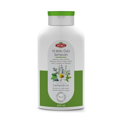 Otacı 10 Bitki Özlü Canlandırıcı Şampuan 400 ml - 1