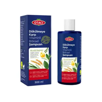 Otacı Dökülmeye Karşı Vitaminli Bitkisel Şampuan 300 ml - Otacı