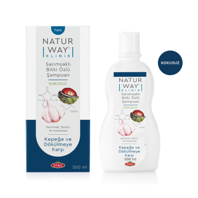 Otacı Naturway Klinik Kepek Dökülme Karşıtı Sarımsaklı Şampuan 500 ml - 5