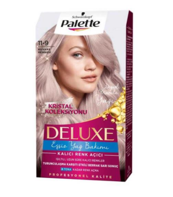 Palette Deluxe 11-9 Kuvars Pembesi Saç Boyası - 1