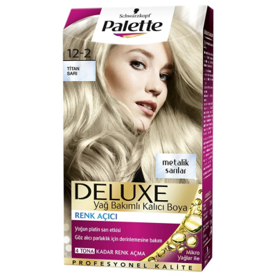 Palette Deluxe 12-2 Titan Sarı Saç Boyası - 1