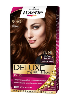 Palette Deluxe 5-60 Sıcak Çikolata Saç Boyası - 1