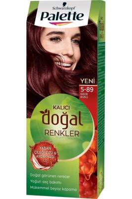 Palette Doğal Renkler 5-89 Gece Kızılı Saç Boyası - 1