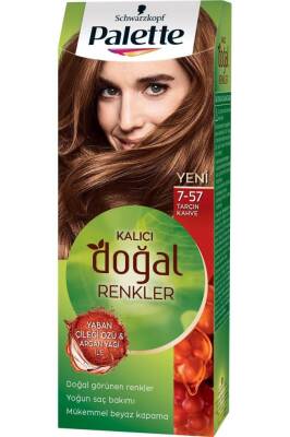 Palette Doğal Renkler 7-57 Tarçın Kahve Saç Boyası - 1