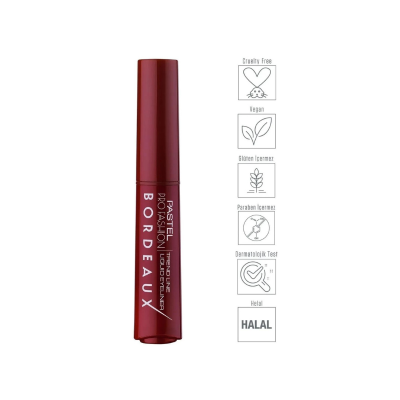 Pastel Profashion Bordeaux Likit Bordo Eyeliner - 6