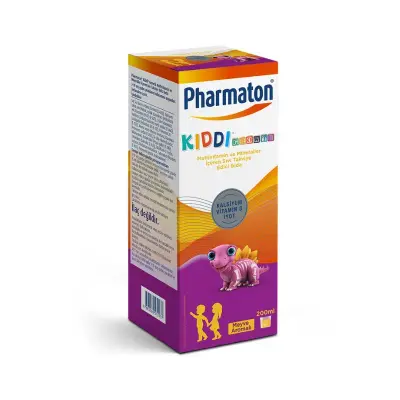 Pharmaton Kiddi Growth 200 ml - Meyve Aromalı - 1