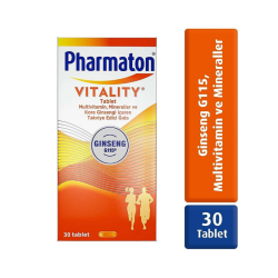 Pharmaton Vitality 30 Tablet - Pharmaton