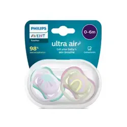 Philips Avent SCF085/59 Ultra Air Emzik 0-6 Ay 2'li Kız - Philips Avent