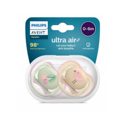 Philips Avent SCF08513 Ultra Air Emzik Serisi 0-6 Ay Kız - 2