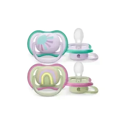 Philips Avent SCF085/59 Ultra Air Emzik 0-6 Ay 2'li Kız - 2