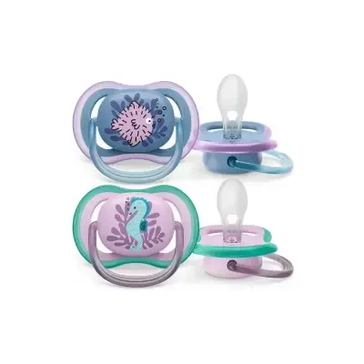 Philips Avent SCF085/61 Ultra Air Emzik 6-18 Ay 2'li Kız - 2