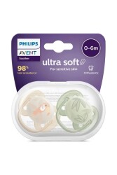 Philips Avent SCF091/07 Ultra Soft Emzik 0-6 Ay 2'li Erkek - Philips Avent
