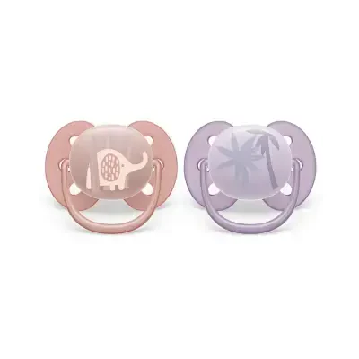 Philips Avent SCF091/09 Ultra Soft Emzik 0-6 Ay 2'li Kız - 3