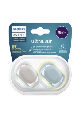 Philips Avent SCF349/01 Ultra Soft Emzik 18+ Ay 2'li Erkek - 1