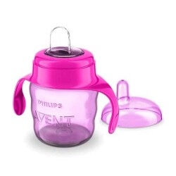 Philips Avent SCF551/03 Damlatmaz Bardak Mor 200 Ml 6 Ay+ - 2