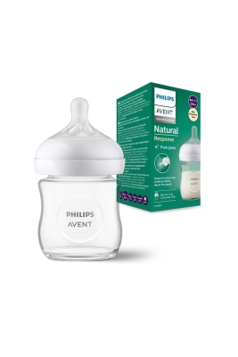 Philips Avent SCY930/01 Doğal Tepkili Cam Biberon 0+ Ay 120 ml - 1
