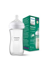 Philips Avent SCY933/01 Doğal Tepkili Cam Biberon 1+ Ay 240 ml - Philips Avent