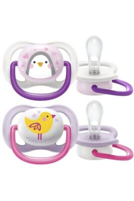 Philips Avent Ultra Air Animals 2li Emzik 0-6 Ay - Kız - 2