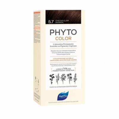 Phyto Phytocolor 5.7 Açık Kestane Bakır Saç Boyası Yeni Seri - 1