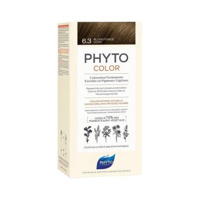 Phyto Phytocolor 6.3 Koyu Kumral Dore Saç Boyası Yeni Seri - 1