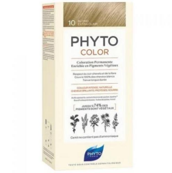 Phyto Phytocolor Bitkisel Saç Boyası 10 - Çok Açık Sarı Yeni Formül - Phyto