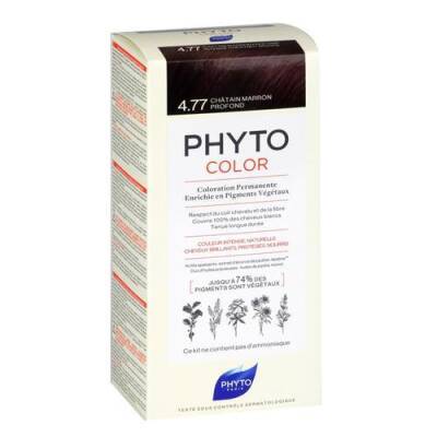 Phyto Phytocolor Bitkisel Saç Boyası 4.77 Yoğun Kestane Bakır - 1