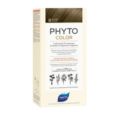 Phyto Phytocolor Bitkisel Saç Boyası - 8 Sarı - 1