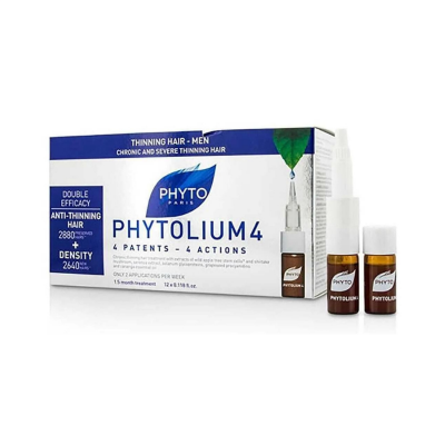 Phyto Phytolium4 Erkek Tipi Saç Dökülmesine Karşı Serum 12x3.5 ml - 1