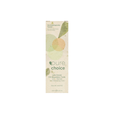 Pure Choice Leke Karşıtı Cilt Beyazlatıcı Tonik 200 ml - 3